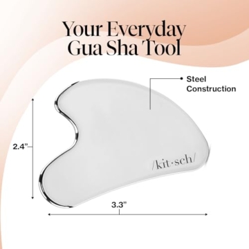 Kitsch Stainless Steel Gua Sha Facial Tool for Skincare