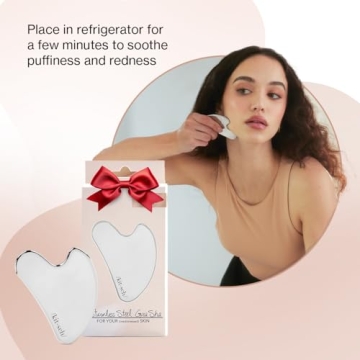 Kitsch Stainless Steel Gua Sha Facial Tool for Skincare