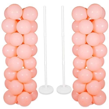YANGMILY Adjustable Balloon Column Stand Kit for Events