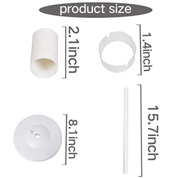 YANGMILY Adjustable Balloon Column Stand Kit for Events