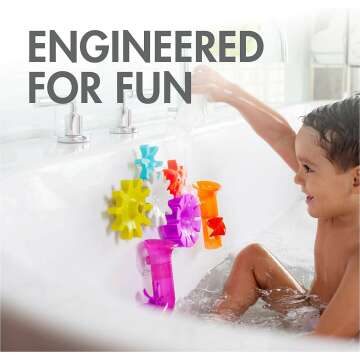 Boon BUNDLE Bath Toy Set for Kids 12 Months and Up