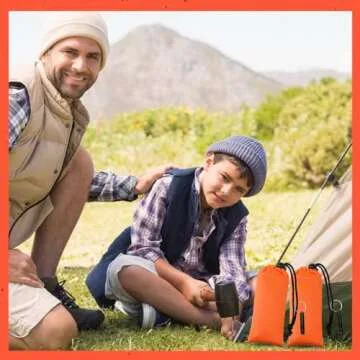 Portable Emergency Sleeping Bag Set with Whistles