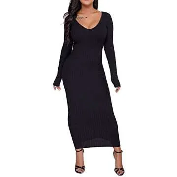 Stylish Cinyifaan Off Shoulder Bodycon Dress for All Occasions