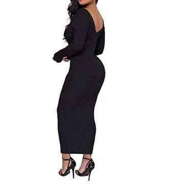 Stylish Cinyifaan Off Shoulder Bodycon Dress for All Occasions