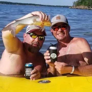Chill-N-Reel Fishing Can Cooler | Unique Fishing Gift