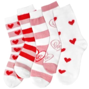 FilmHOO Valentine's Day Gifts for Her Fuzzy Socks for Women Christmas Stocking Stuffers for Women Co...