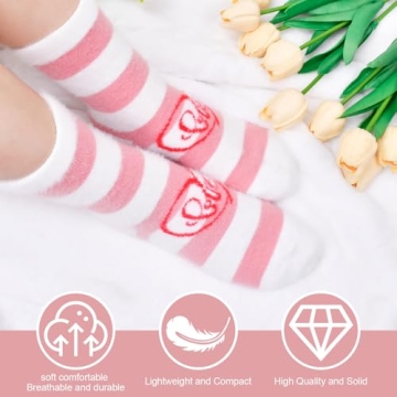 FilmHOO Fuzzy Socks for Women - Cozy Valentine's Day Gifts