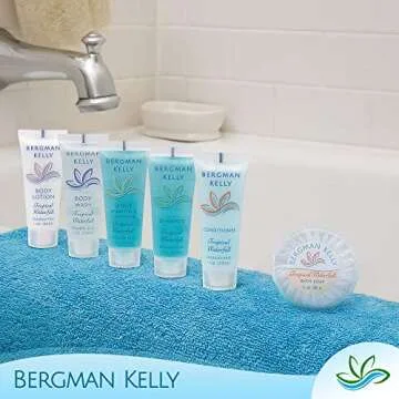 Bergman Kelly Hotel Toiletries Bundle - 100 Pcs Quality Set