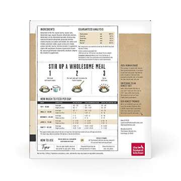 The Honest Kitchen Dehydrated Whole Grain Fish & Oats Dog Food, 4 lb Box, 4.00 Pound (Pack of 1)