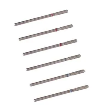 MZCMSL 6pcs Cylinder Cuticle Bits for Safe Manicure