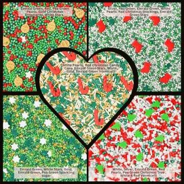 Confect Christmas Sprinkles for Festive Treats
