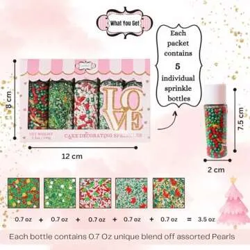 Confect Christmas Sprinkles for Festive Treats