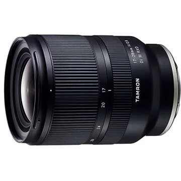 Tamron 17-28mm F/2.8 Di III RXD Lens for Sony Full Frame Mirrorless Bundle with 64GB Memory Card, Camera Sling Backpack, Cleaning Kit for DSLR Cameras and 60-Inch Video & Photography Tripod