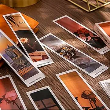 Doraking 30PCS Vintage Mood Scene Theme Paper Bookmarks for Book Lovers, Boxed Bookmarks Set (Daily Mood)