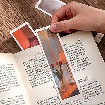 Doraking 30PCS Vintage Mood Scene Theme Paper Bookmarks for Book Lovers, Boxed Bookmarks Set (Daily Mood)