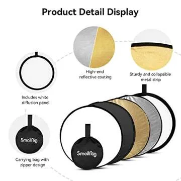 SmallRig 43" 5-in-1 Photography Reflector - Essential Light Accessory