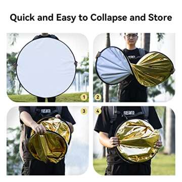 SmallRig 43" 5-in-1 Photography Reflector - Essential Light Accessory