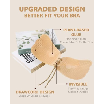 Cmojsk Invisible Sticky Bra for Ultimate Comfort and Lift