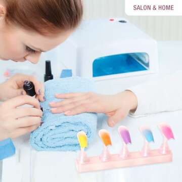 MISSELF Nail Holder Set for Easy Nail Art Practice