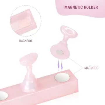 MISSELF Nail Holder Set for Easy Nail Art Practice