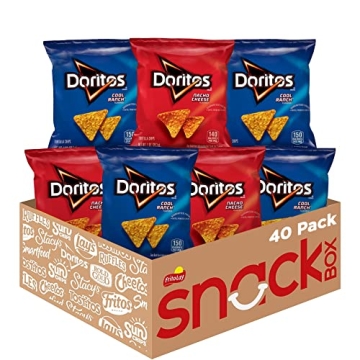 Doritos Variety Pack - 40 Count Nacho Cheese & Cool Ranch