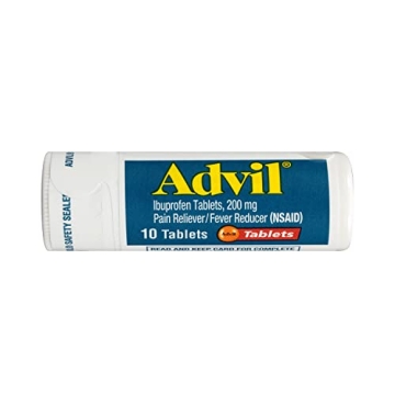 Advil Pain Reliever and Fever Reducer, Pain Relief Medicine with Ibuprofen 200mg for Headache, Backa...