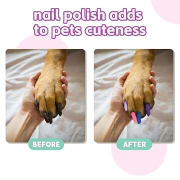 STANBLUE Dog Nail Polish, Dog Birthday Gift, 18 Colors Dog Nail Polish Pen Quick Dry, Safe for Dogs, Non-Toxic, Odorless, Easy to Apply with Brush Tip, Pet Nail Decoration, Gifts for Dog Lovers