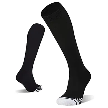 Knee High Baseball & Soccer Socks - 2 Pack