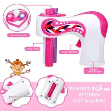 Zhehao Electric Hair Braider - Automatic Braiding Tool for Women