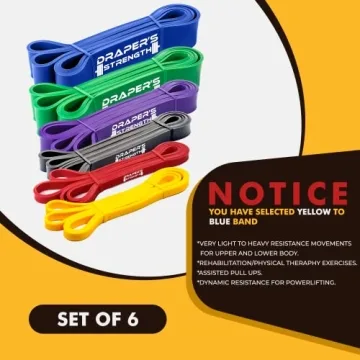 Top Quality DRAPER'S Resistance Bands for Powerlifting