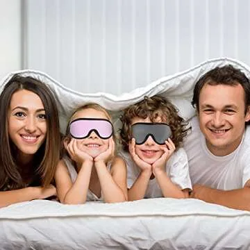 3D Sleep Mask for Kids Comfortable Memory Foam Design