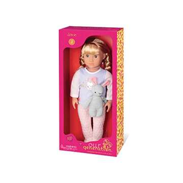Our Generation by Battat- Jovie 18" Regular Non-Posable Pajama Fashion Doll- for Ages 3 & Up