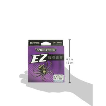 SpiderWire® EZ Mono™ 8 LB Fishing Line, 220 YD