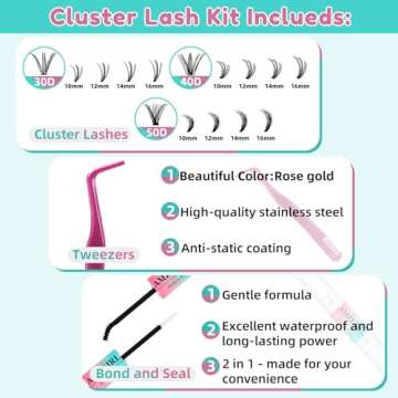 Diy Lash Extension Kit for Stunning Home Application