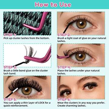 Diy Lash Extension Kit for Stunning Home Application