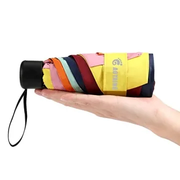 GAOYAING Mini Travel Umbrella - Compact & Lightweight