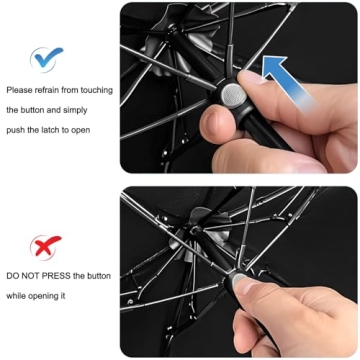 GAOYAING Mini Travel Umbrella - Compact & Lightweight