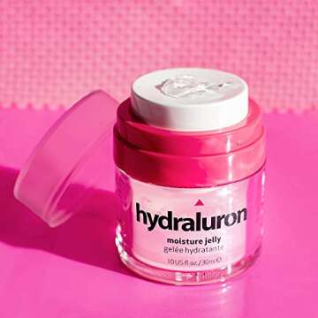 Indeed Labs Hydraluron Moisture Jelly, Gel Facial Moisturizer with Hyaluronic Acid, Hydrating Skincare Face Gel Cream, 30ml