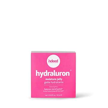 Indeed Labs Hydraluron Moisture Jelly, Gel Facial Moisturizer with Hyaluronic Acid, Hydrating Skincare Face Gel Cream, 30ml