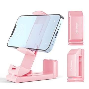 Perilogics Universal Airplane Phone Holder Mount in Pink