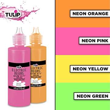 Tulip One-Step Tie-Dye Kit - Neon Colors for DIY Fun