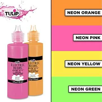 Tulip One-Step Tie-Dye Kit - Neon Colors for DIY Fun