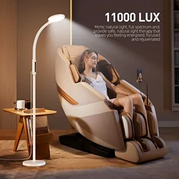 FBBJFF 11000 Lux Light Therapy Lamp for Mood Boosting