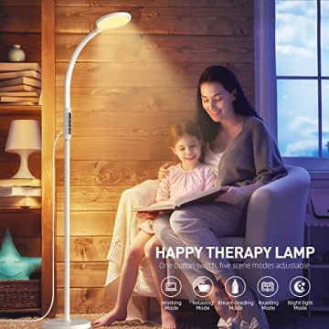 FBBJFF 11000 Lux Light Therapy Lamp for Mood Boosting