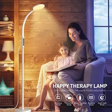FBBJFF 11000 Lux Light Therapy Lamp for Mood Boosting