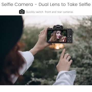 Saneen 4K Digital Camera for Photography & Video