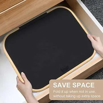 DOFASAYI Laundry Basket - Double Hamper, Easy Sorting Solutions