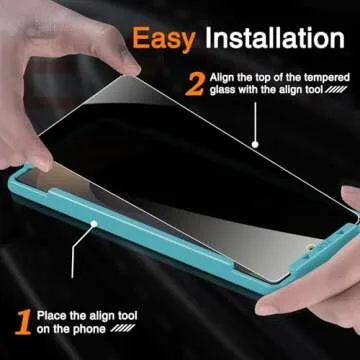 Milomdoi Privacy Screen Protector for Samsung Galaxy S25 Ultra