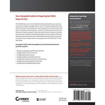 MCSA Windows Server 2012 R2 Administration Study Guide: Exam 70-411