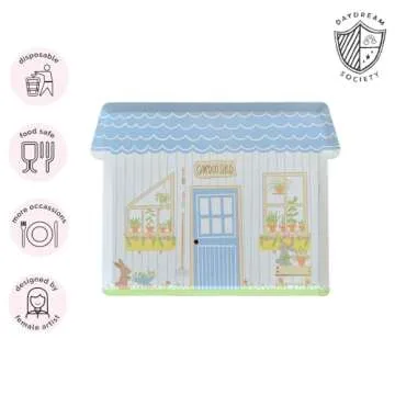 Daydream Society Bunnies In The Garden Plates for All Celebrations